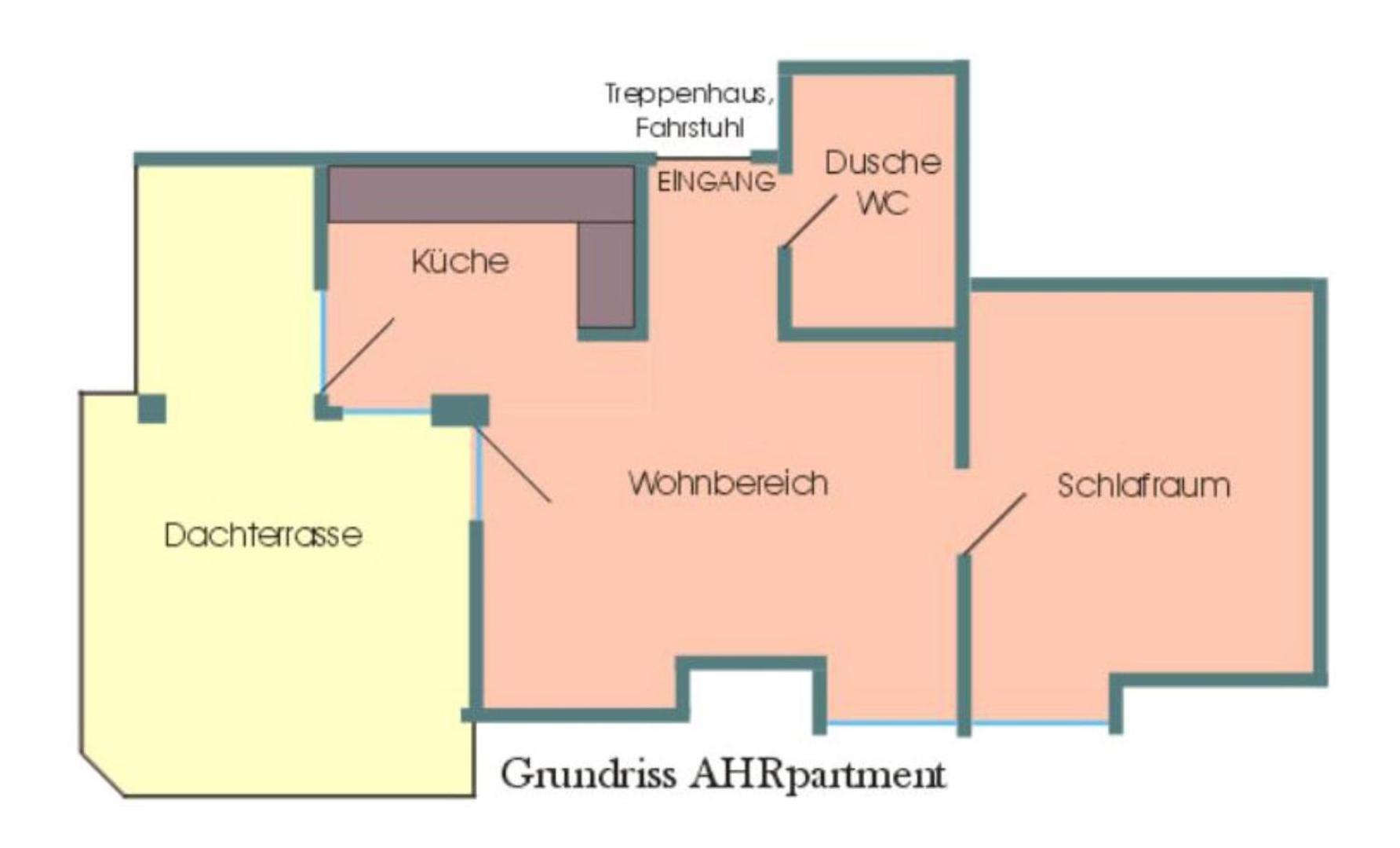 Ahrpartment Bad Neuenahr-Ahrweiler Ferienwohnung Экстерьер фото